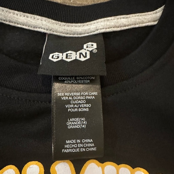 Appalachian Mountaineers Kids Black Sweatshirt - Picture 4 of 5